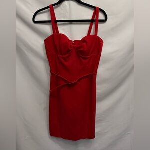 Yoana Baraschi Vibrant Red  Dress